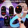 143 HD AMOLED Smart Fitness Watch  Wireless Calling 100 Sports Health Monitoring Waterproof Stainless Steel  Free Strap